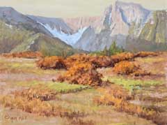 Glacier National Park Original Oil Paintings by Mark Ogle