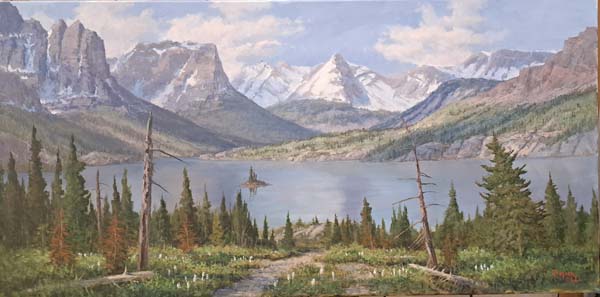 Shores of St. Mary Lake - Glacier National Park