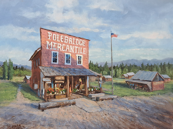 Glacier National Park - polebridge mercantile - Gicl&eacute;e